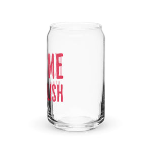 Kiss Me I'm Polish - Can-shaped Glass - 16 oz can glass