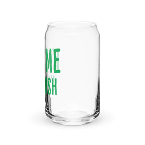 Kiss Me I'm Irish Can-shaped Glass - 16 oz