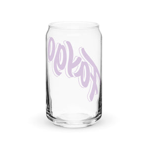 Faygo Grape Can-shaped Glass - 16 oz    