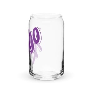 Faygo Grape Can-shaped Glass - 16 oz    