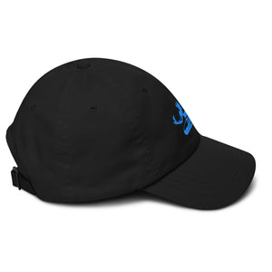 Spirit of Detroit Embroidered Cotton Twill Dad Hat - Black / Blue Dad Hat Default Title