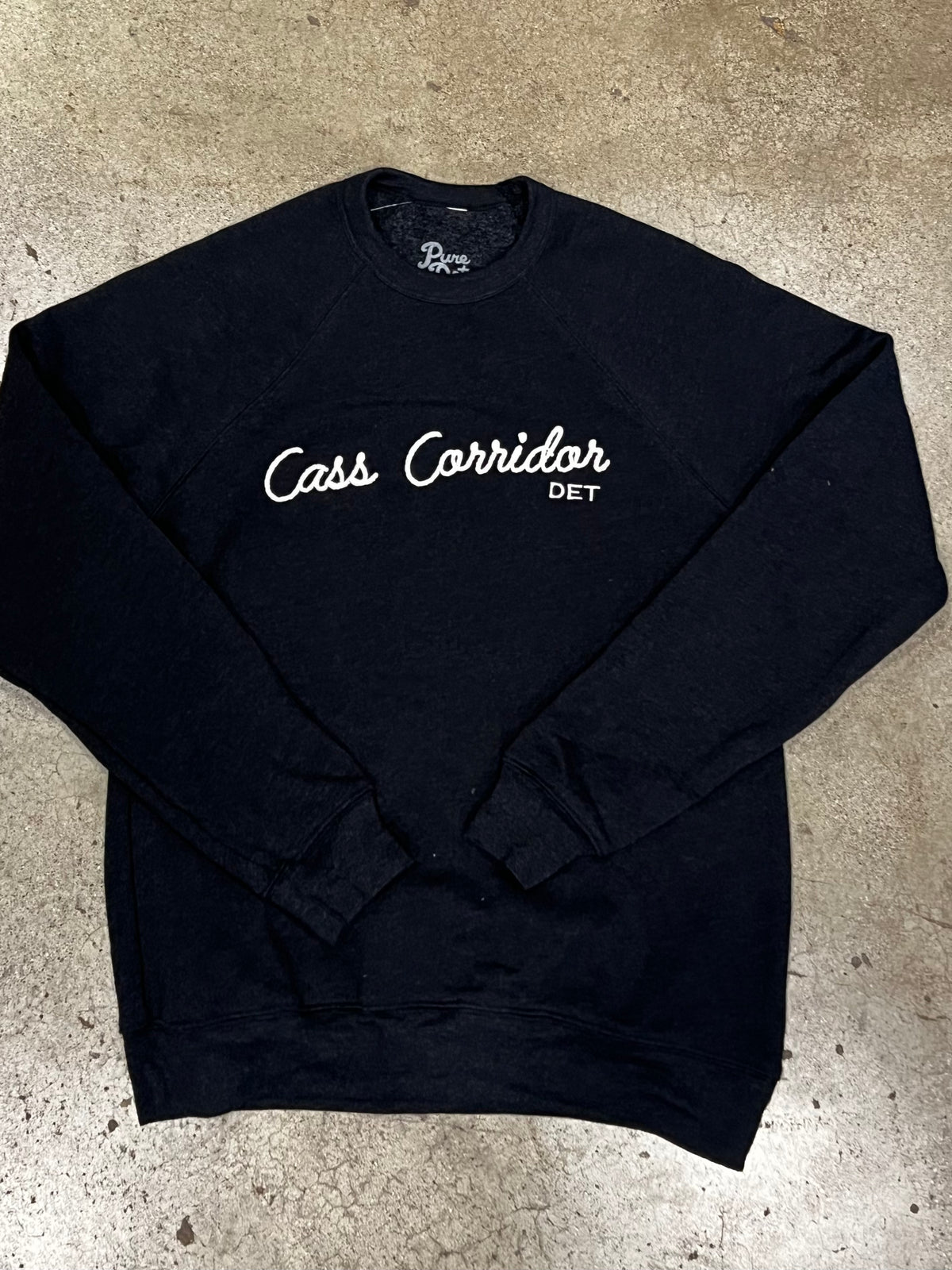 Case Corridor Pullover- Embroidered/ Black / Unisex Unisex Apparel   