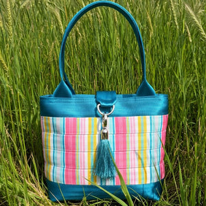 Pure Detroit OFFICIAL -Sorbet Club - Blue Razz - Tassel Seatbelt Bag - PRE ORDER Seatbelt Bags