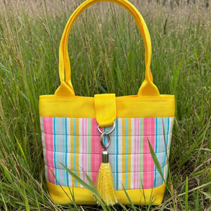 Pure Detroit OFFICIAL -Sorbet Club - Lemon - Tassel Seatbelt Bag - PRE ORDER Seatbelt Bags