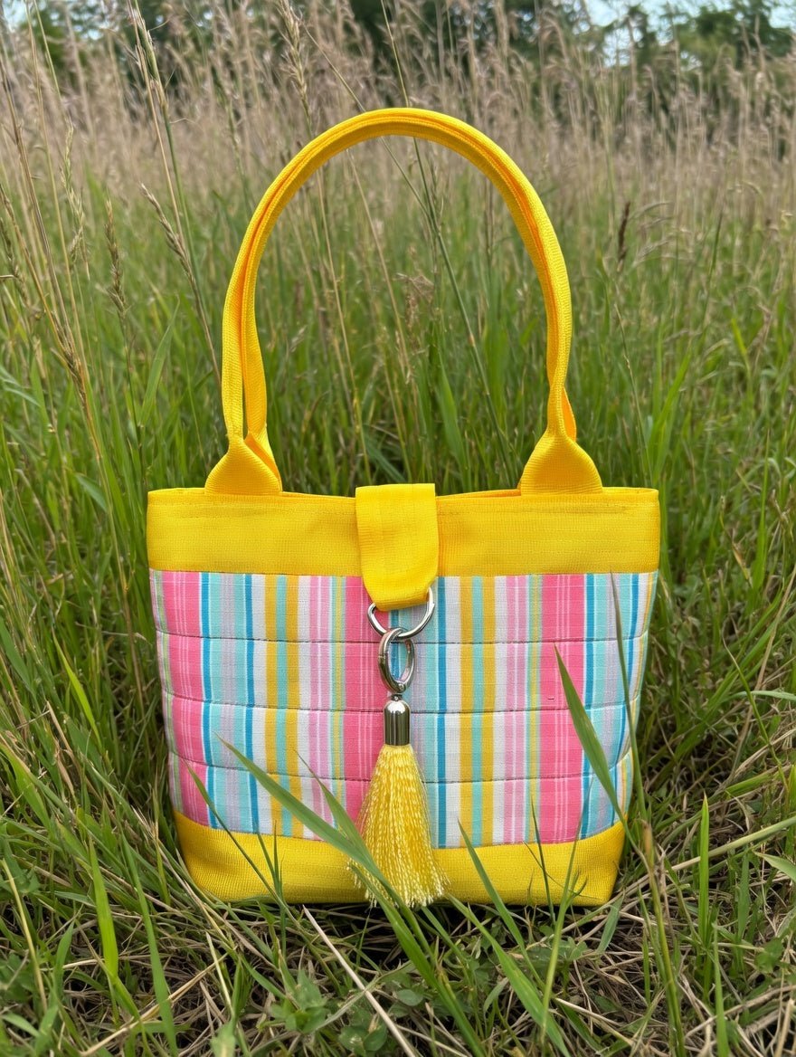 Pure Detroit OFFICIAL -Sorbet Club - Lemon - Tassel Seatbelt Bag - PRE ORDER Seatbelt Bags