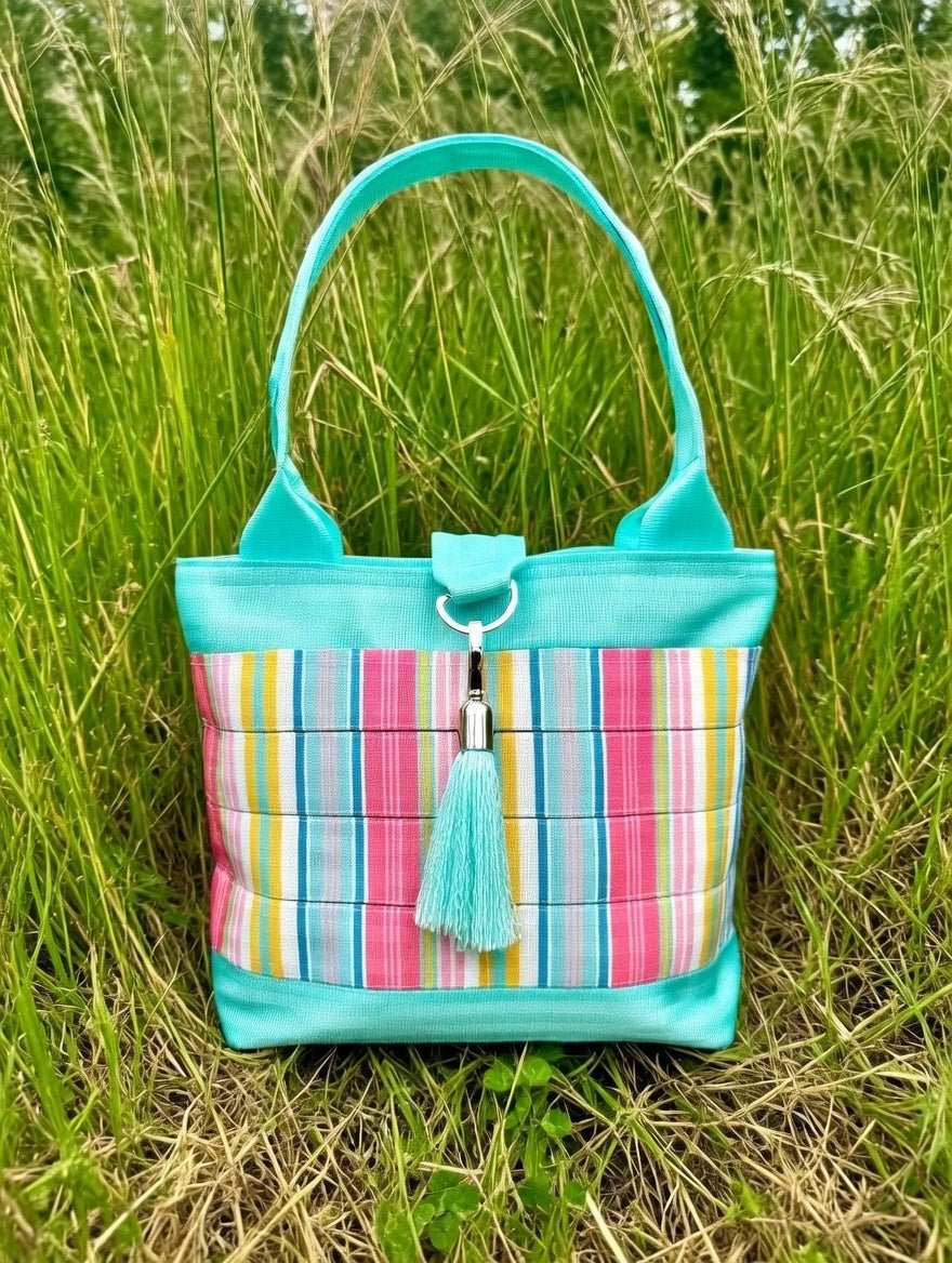 Pure Detroit OFFICIAL -Sorbet Club - Mint - Tassel Seatbelt Bag - PRE ORDER Seatbelt Bags