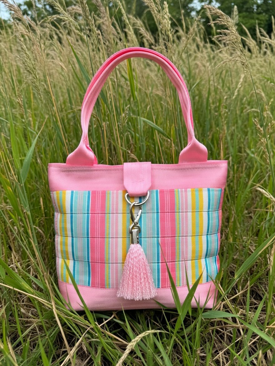 Pure Detroit OFFICIAL -Sorbet Club - Strawberry - Tassel Seatbelt Bag - PRE ORDER Seatbelt Bags