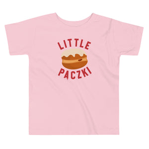 Little Paczki - Toddler T-shirt - Red / Pink toddler t-shirt 2T