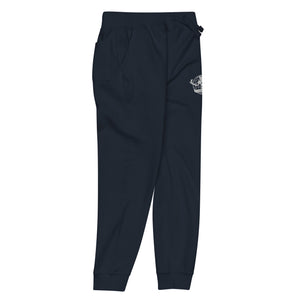 Spirit of Detroit Worldwide Embroidered Unisex Fleece Sweatpants - Navy / White Sweatpants