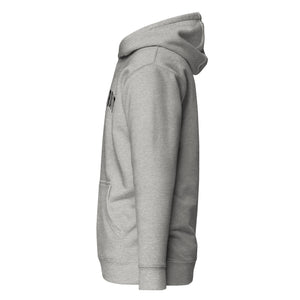 Detroit Classic Premium Pullover Unisex Hoodie - Athletic Gray / Black Hoodie