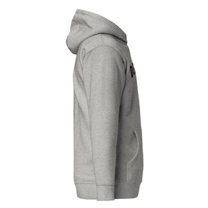 Detroit Classic Premium Pullover Unisex Hoodie - Athletic Gray / Black Hoodie