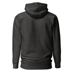 Detroit Champ Premium Pullover Unisex Hoodie - Charcoal Heather / Soft Cream pullover hoodie