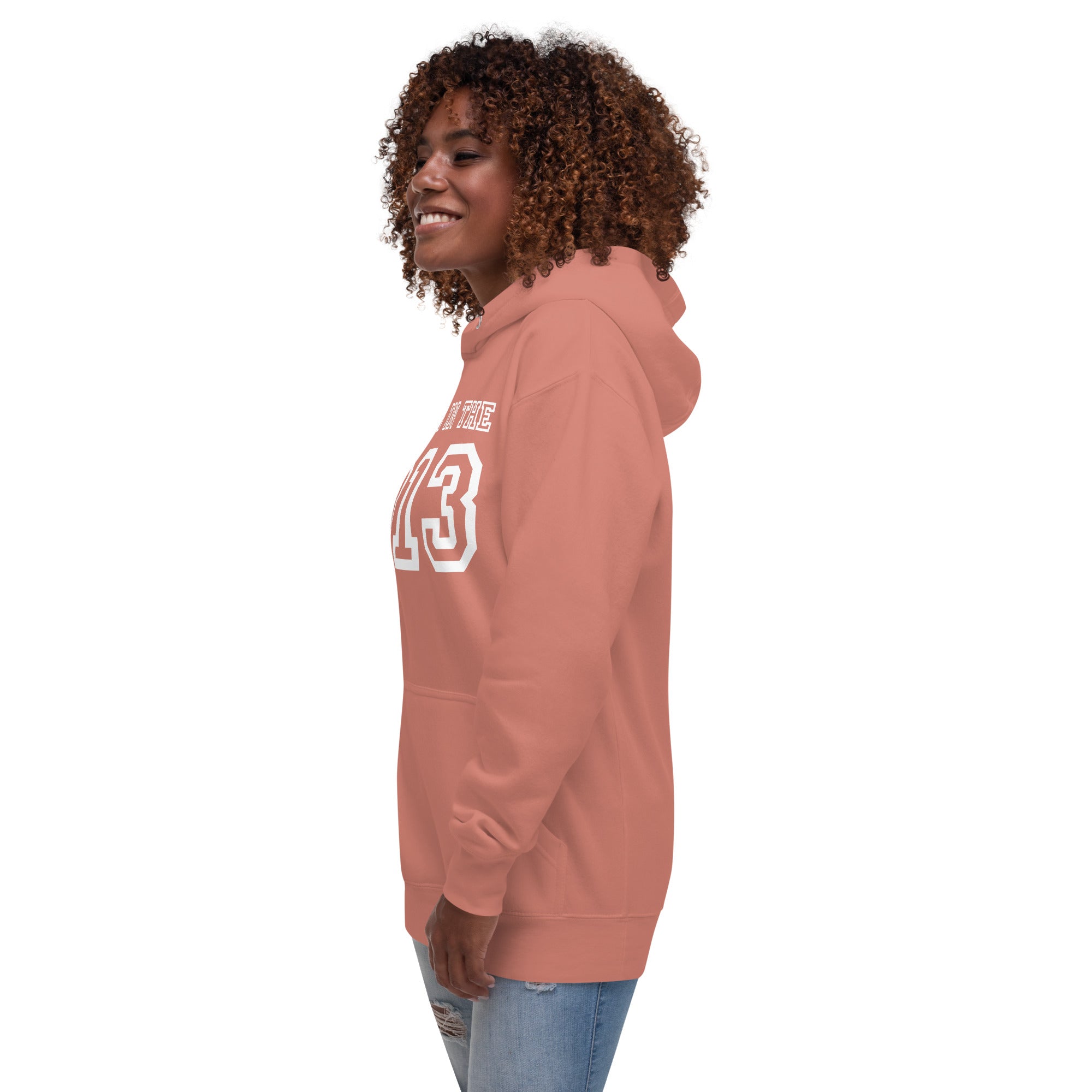 Born in the 313 Unisex Hoodie - Dusty Rose    