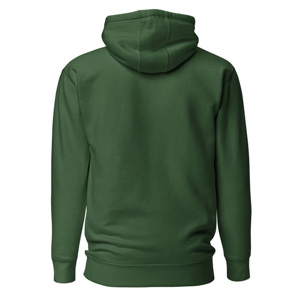 Detroit Classic Premium Pullover Unisex Hoodie - Green / Black - Pure ...