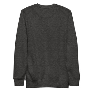 Detroiter Unisex Premium Sweatshirt - Charcoal Heather / Gray - Pure Detroit