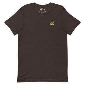 Spirit of Detroit Worldwide Unisex Premium T-shirt - Brown / Mustard t-shirt S