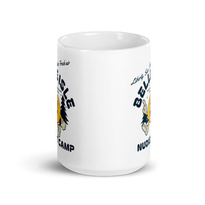 Belle Isle Nudist Camp Coffee Mug - White 16 oz mug