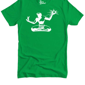 Spirit of Detroit Unisex T-shirt - White / Irish Green Clothing   