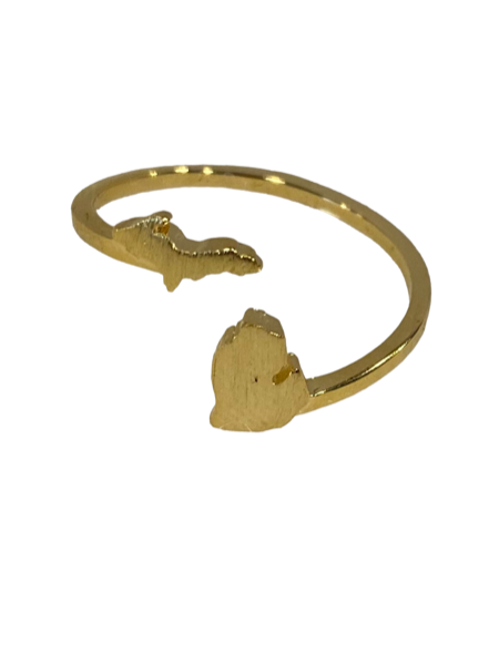 Michigan Adjustable Dainty Ring Jewelry Gold  