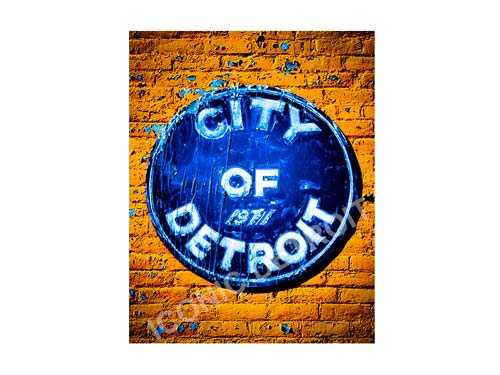 City of Detroit Luster or Canvas Print $35 - $430 Luster Prints and Canvas Prints   