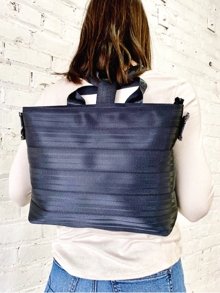 Recycled Seatbelt Design Handbags - Campaign finalised with iPhone -  Supercreative.Amsterdam