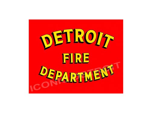 Detroit Fire Department Luster or Canvas Print $35 - $430 Luster Prints and Canvas Prints   