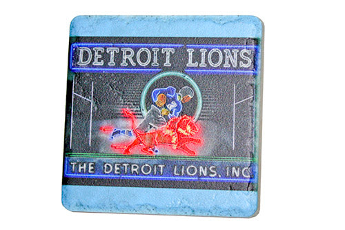 detroit lions coasters