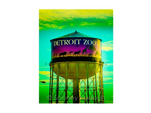 Detroit Zoo Tower Luster or Canvas Print $35 - $430 Luster Prints and Canvas Prints   