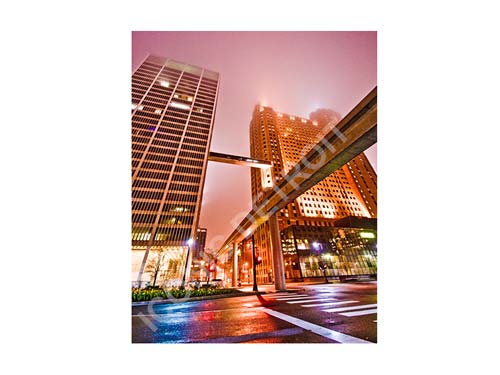 People Mover at Night Luster or Canvas Print $35 - $430 Luster Prints and Canvas Prints   