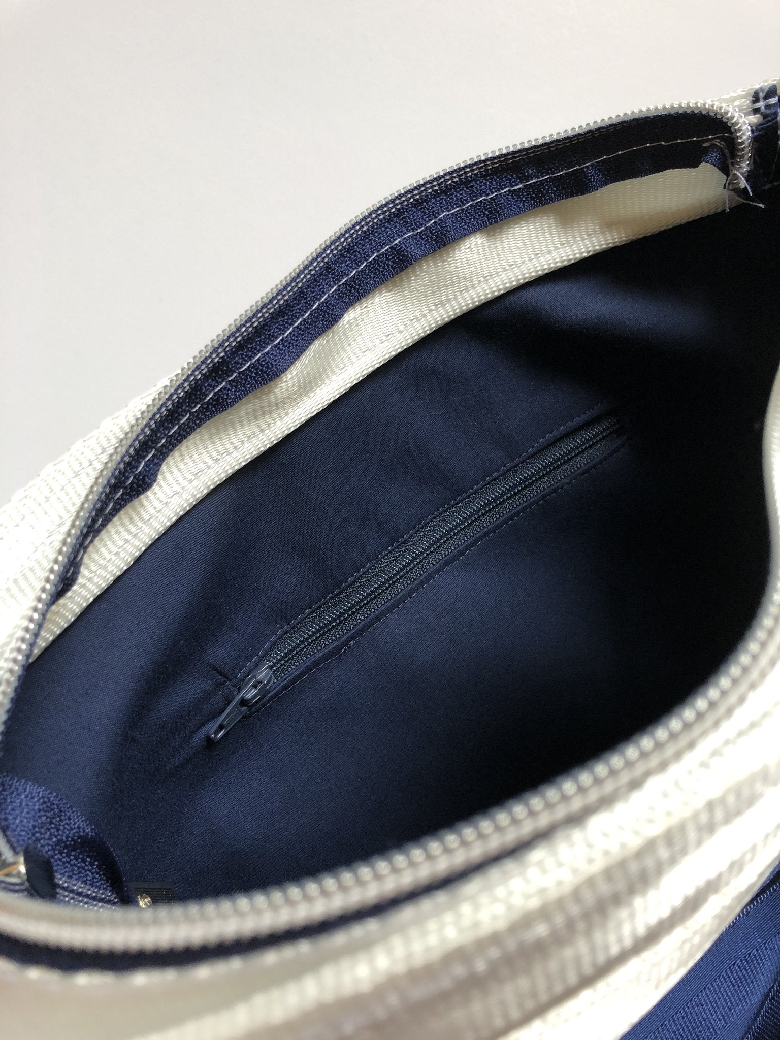 Pure Detroit OFFICIAL - Medium City Slinger Tote Seatbelt Bag - Belle Isle Spectrum PRE ORDER Seatbelt Bags   