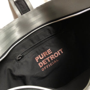 Pure Detroit Official - Large Ring Tote Seatbelt Bag - Steel PRE ORDER Seatbelt Bags   