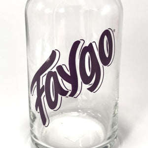 Faygo Grape 16 oz Can Glass glass   