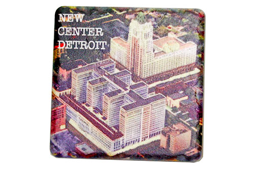 Vintage New Center Tile Coaster Coasters   