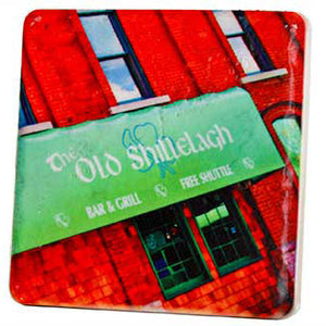 The Old Shillelagh Porcelain Tile Coaster Coasters   
