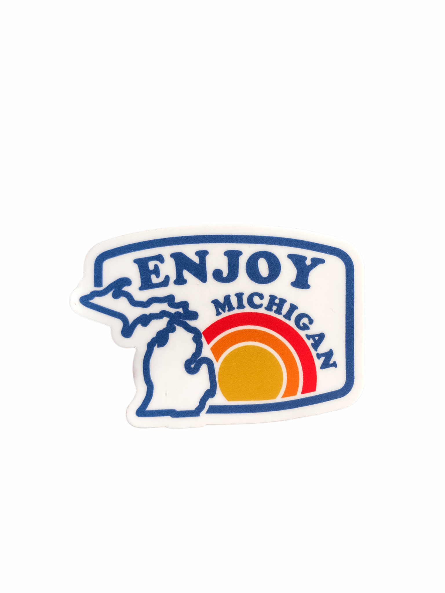 Enjoy Michigan Sunrise Decal Decal