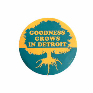 Goodness Grows in Detroit Decal Decal   