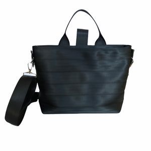 Pure Detroit OFFICIAL -  Convertible Tote Seatbelt Bag - Black PRE ORDER Seatbelt Bags   
