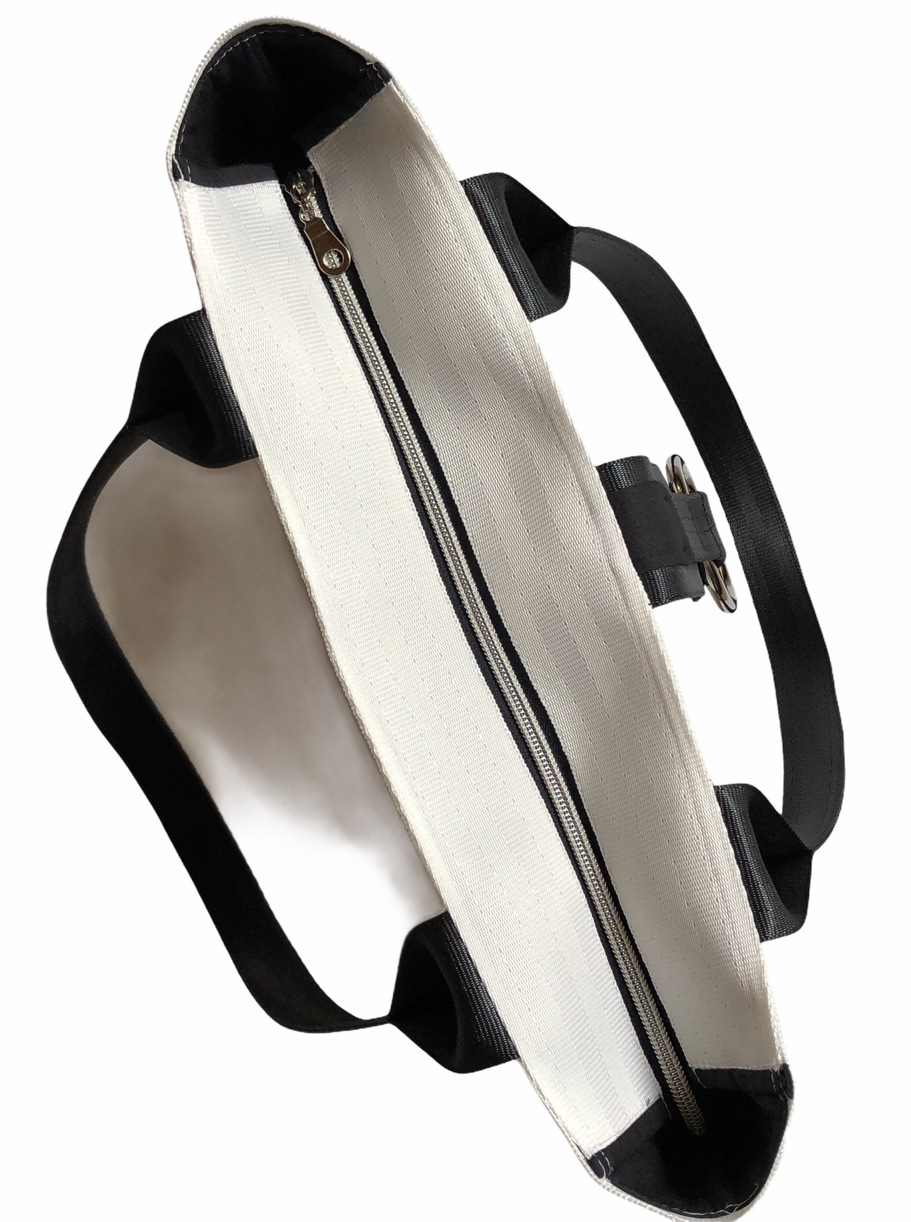 Pure Detroit OFFICIAL - Medium Ring Tote Seatbelt Bag - Rainbow Spectr