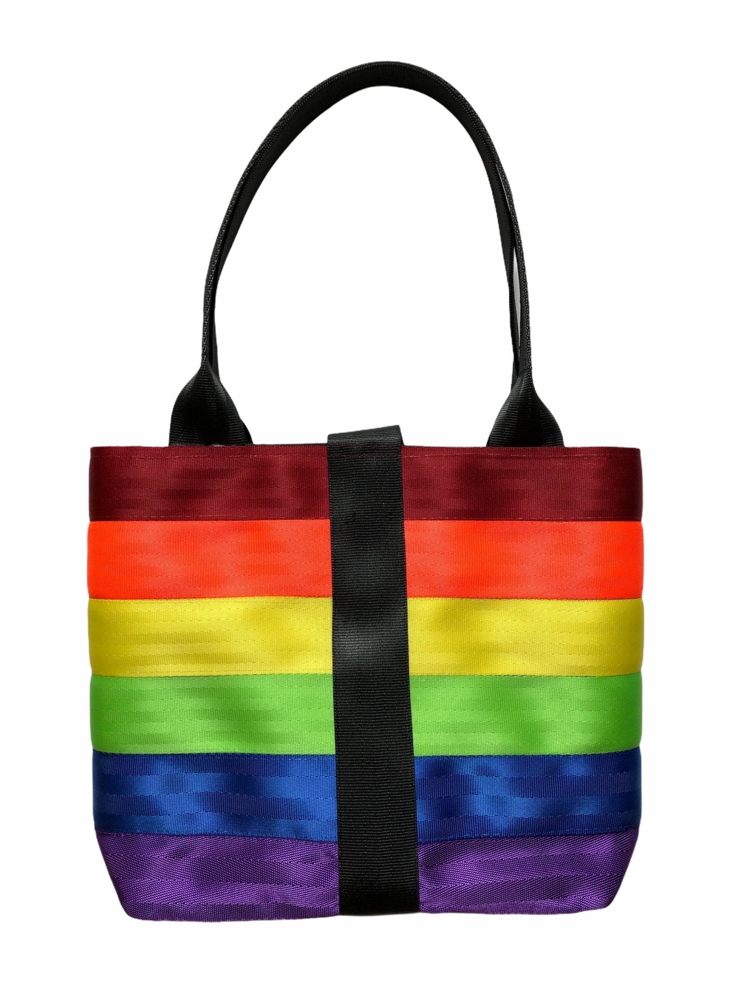 Pure Detroit OFFICIAL - Medium Ring Tote Seatbelt Bag - Rainbow Spectrum PRE ORDER Seatbelt Bags