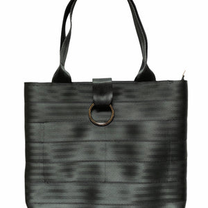 Pure Detroit OFFICIAL - Large Ring Tote Seatbelt Bag - Black PRE ORDER Seatbelt Bags   