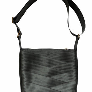 Pure Detroit OFFICIAL - Large City Slinger Tote Seatbelt Bag - Black PRE ORDER - Pure Detroit