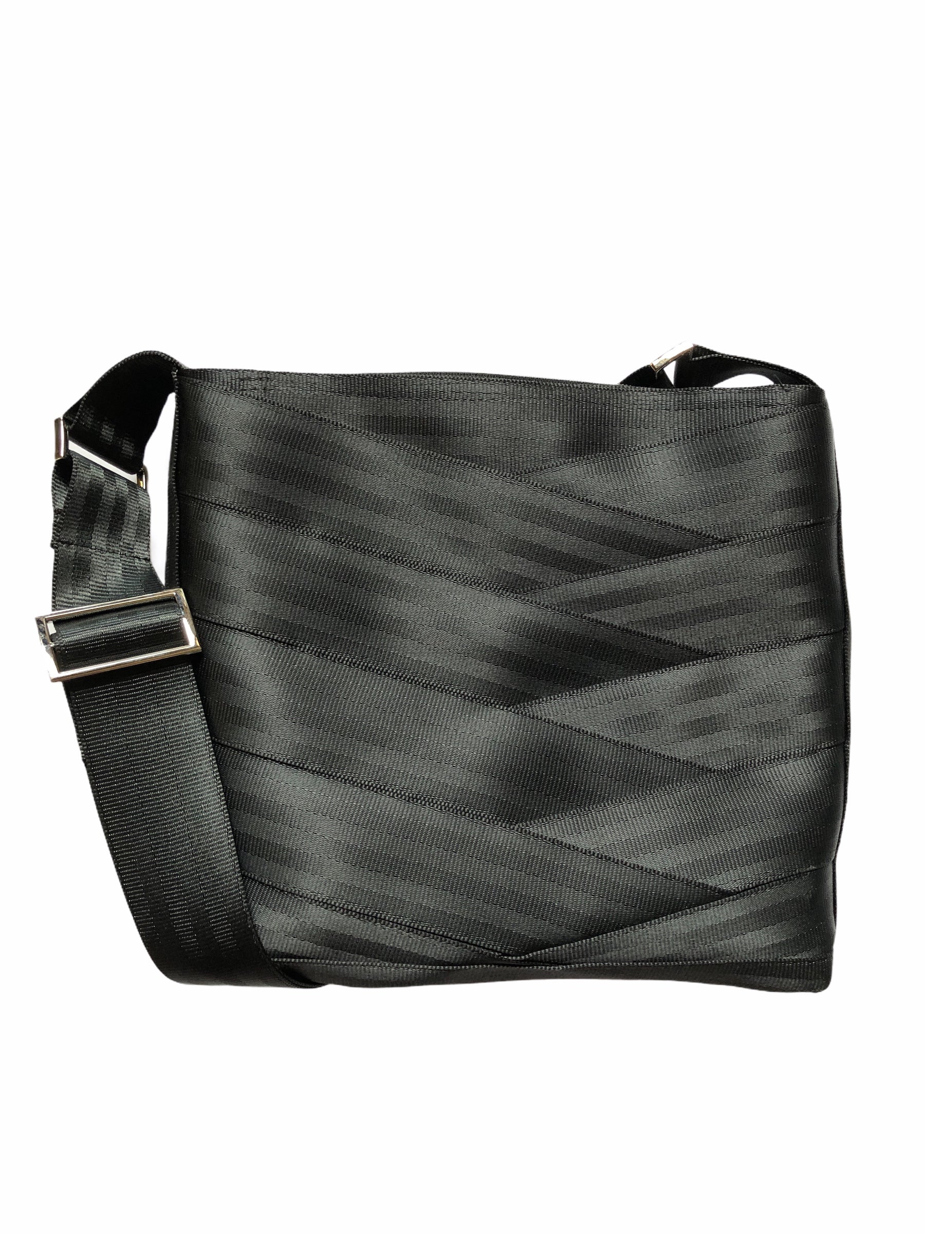 Pure Detroit OFFICIAL - Large City Slinger Tote Seatbelt Bag - Black PRE ORDER Seatbelt Bags   