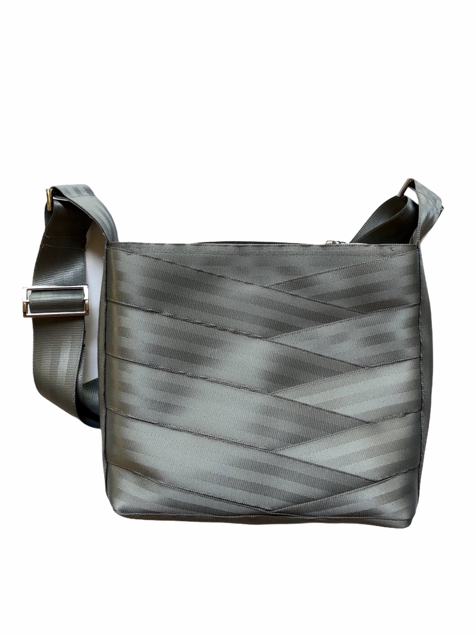 Pure Detroit OFFICIAL - Large City Slinger Tote Seatbelt Bag - Steel PRE ORDER Seatbelt Bags