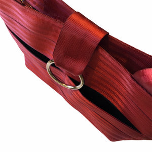 Pure Detroit OFFICIAL -  Medium Ring Tote Seatbelt Bag - Red PRE ORDER Seatbelt Bags   