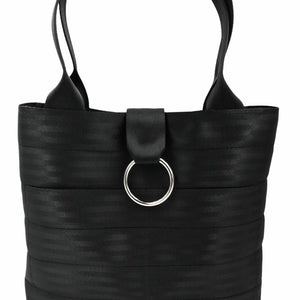 Pure Detroit OFFICIAL - Medium Ring Tote Seatbelt Bag - Black PRE ORDER Seatbelt Bags   