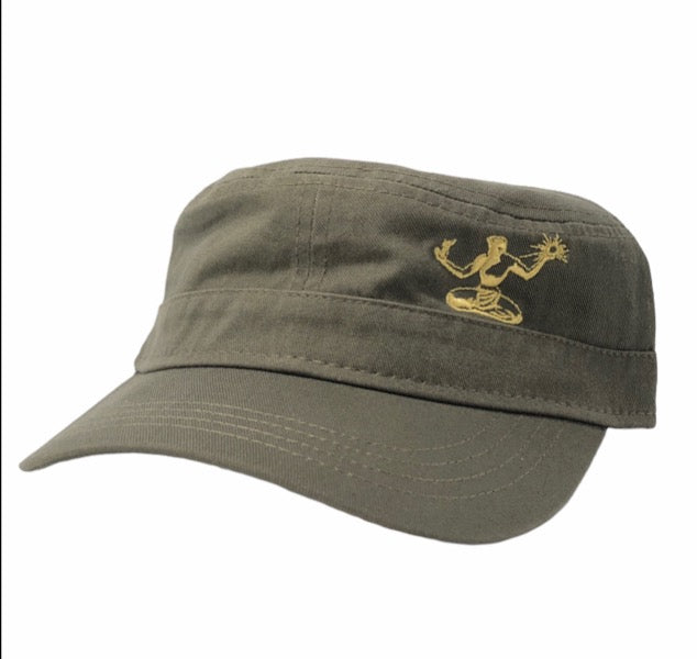 Spirit of Detroit Cadet Cap / Gold + Olive Hat   