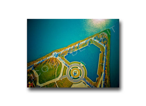 Belle Isle Birds Eye View Luster or Canvas Print $35 - $430 Luster Prints and Canvas Prints   