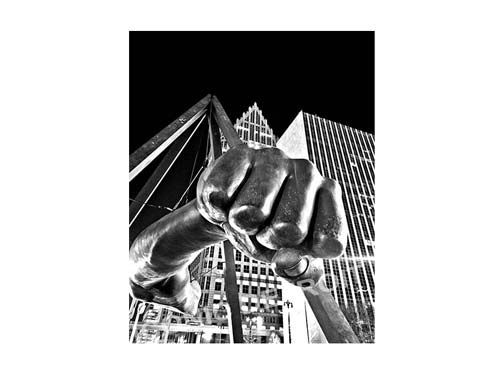 Joe Louis Fist Black and White Luster or Canvas Print $35 - $430 Luster Prints and Canvas Prints   