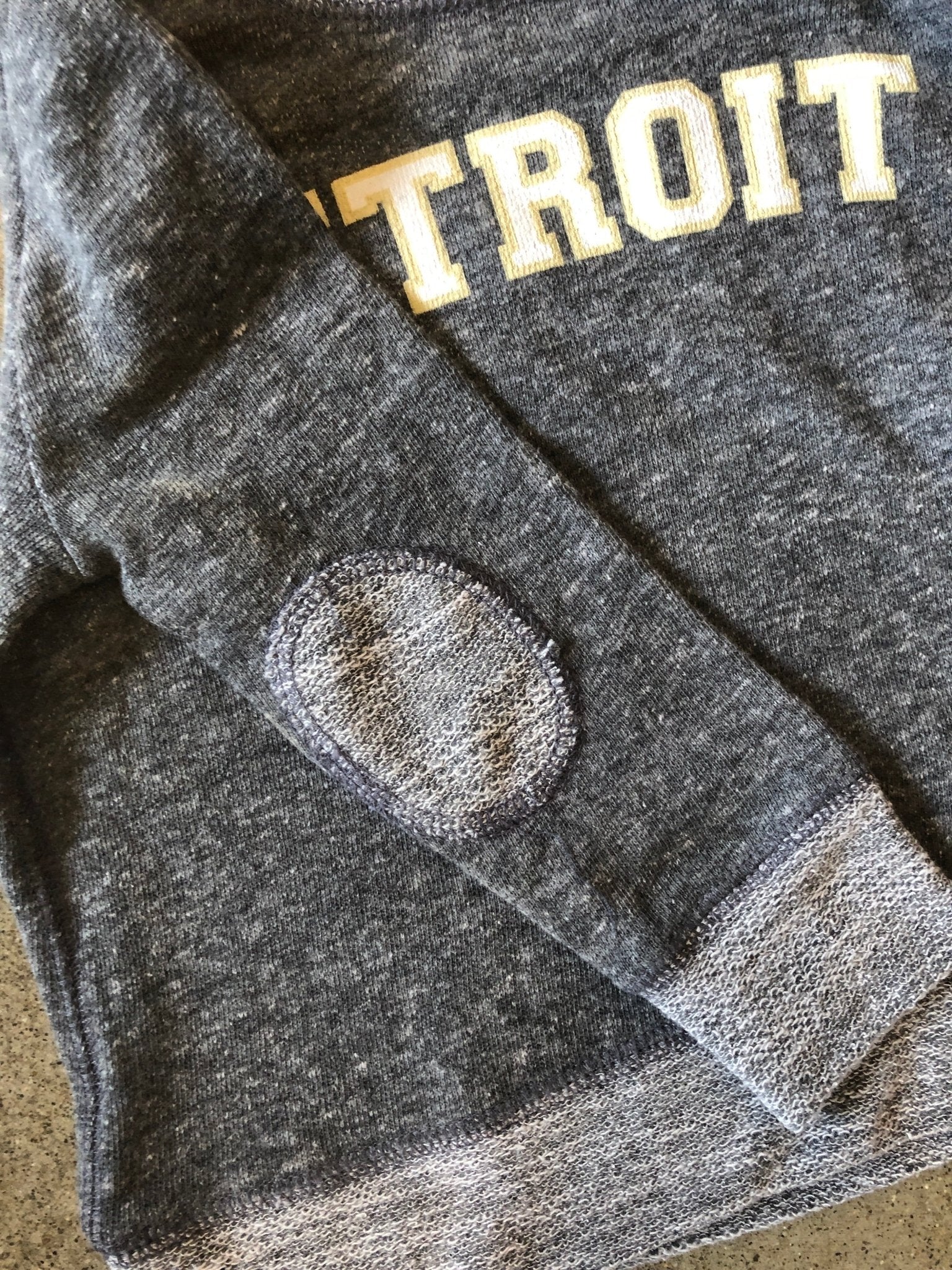 Detroit Varsity Terry Long Sleeve / Navy / Toddler Kid's Apparel