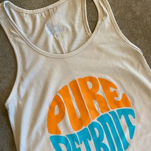 Pure Detroit Retro Tank / Putty / Women's Women's Apparel   